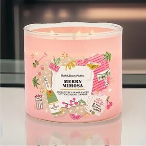 Merry Mimosa Candle Bath and Body Works